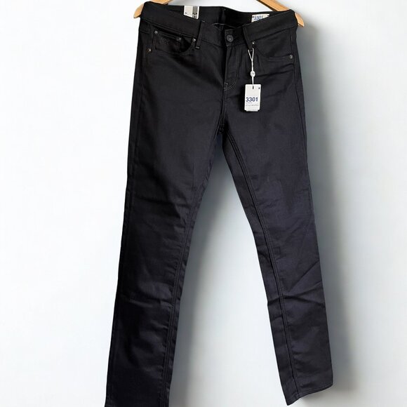 G-Star Raw 3301 Slim Fit Black | W: 31 L: 30 | New with Tags - Picture 1 of 8